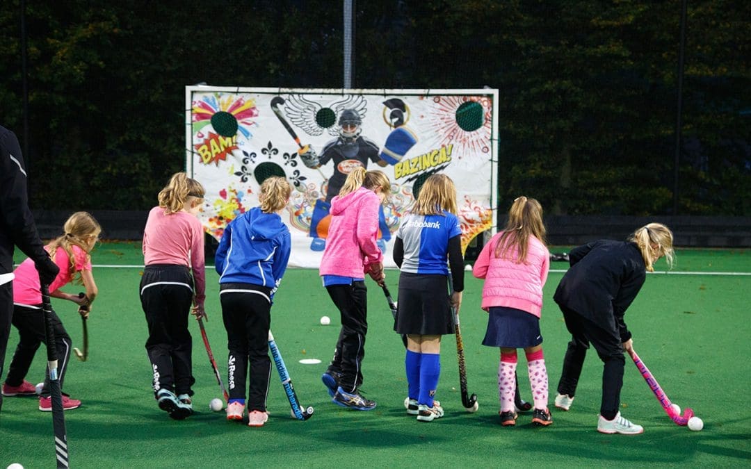 Hockey Clinic voor de jongste jeugd uit Ede